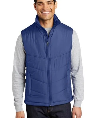 Port Authority Puffy Vest J709 in Medit blue