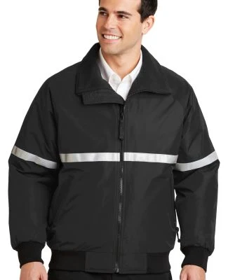 Port Authority Challenger153 Jacket with Reflectiv in T bk/t bk/refl