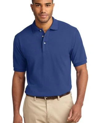 Port Authority Pique Knit Polo K420 in Royal