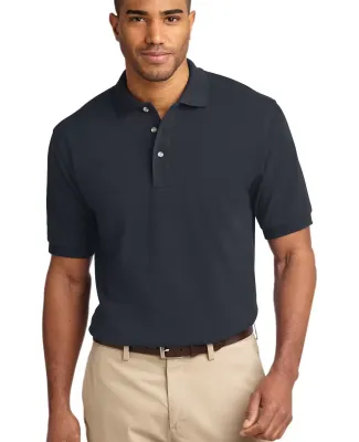 Port Authority Pique Knit Polo K420 Classic Navy