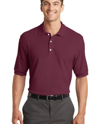 Port Authority 100 Pima Cotton Polo K448 in Burgundy