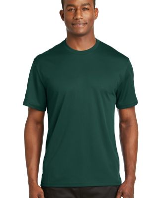 Sport Tek Dri Mesh Short Sleeve T Shirt K468 in Dark green