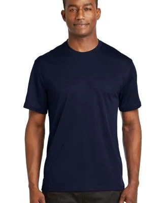 Sport Tek Dri Mesh Short Sleeve T Shirt K468 in Navy
