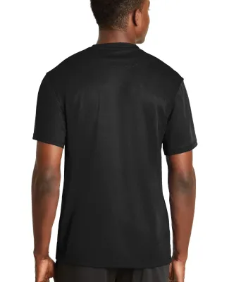 Sport Tek Dri Mesh Short Sleeve T Shirt K468 Black