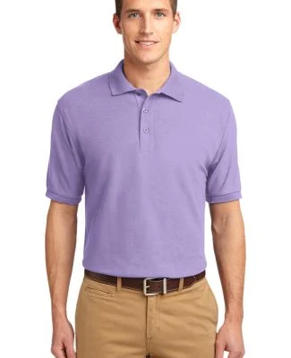 Port Authority Silk Touch153 Polo K500 in Brt lavender