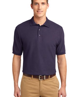Port Authority Silk Touch153 Polo K500 in Eggplant