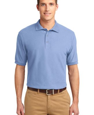 Port Authority Silk Touch153 Polo K500 in Light blue
