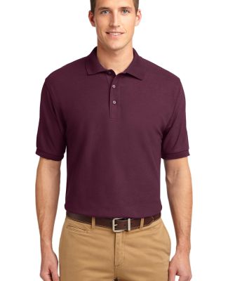 Port Authority Silk Touch153 Polo K500 in Maroon