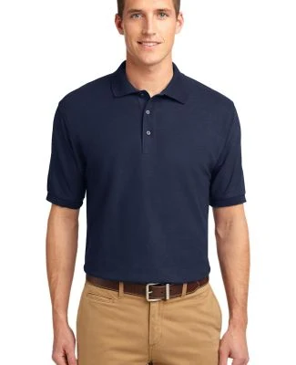 Port Authority Silk Touch153 Polo K500 in Navy