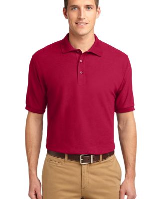 Port Authority Silk Touch153 Polo K500 in Red