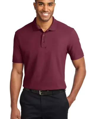 Port Authority Stain Resistant Polo K510 Burgundy