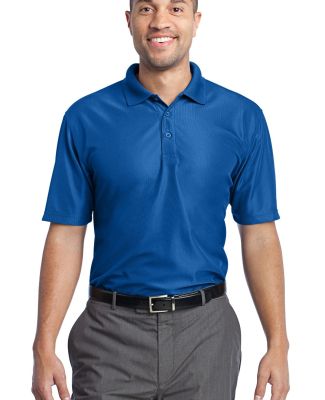 Port Authority Performance Vertical Pique Polo K51 in Blue jewel