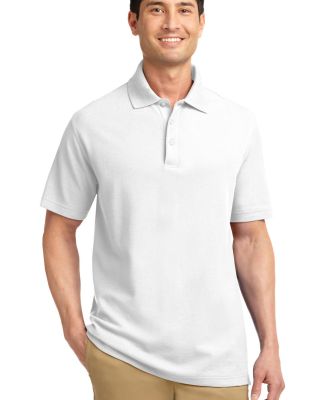 Port Authority EZCotton153 Pique Polo K800 in White
