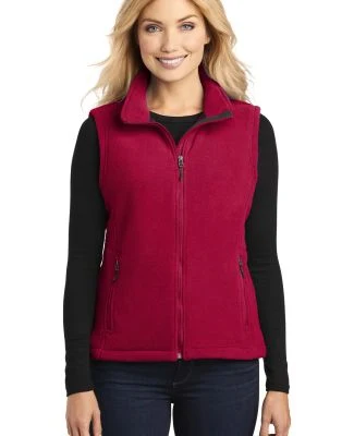 Port Authority Ladies Value Fleece Vest L219 in True red