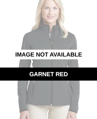 Port Authority Ladies Pique Fleece Jacket L222 Garnet Red