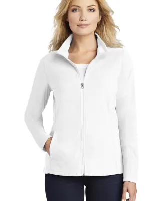 Port Authority Ladies Microfleece Jacket L223 White