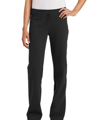 Sport Tek Ladies Fleece Pant L257 in Black
