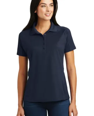 Sport Tek Ladies Dri Mesh Pro Polo L474 Navy
