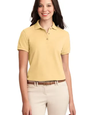 Port Authority Ladies Silk Touch153 Polo L500 Banana