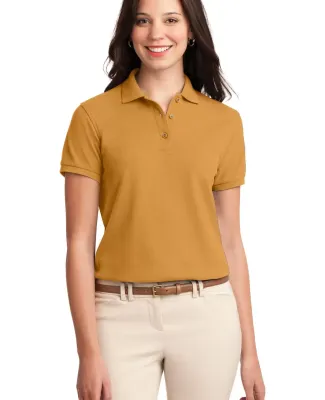 Port Authority Ladies Silk Touch153 Polo L500 Gold