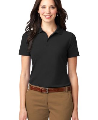 Port Authority Ladies Stain Resistant Polo L510 in Black