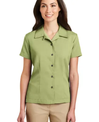 Port Authority Ladies Easy Care Camp Shirt L535 Celery