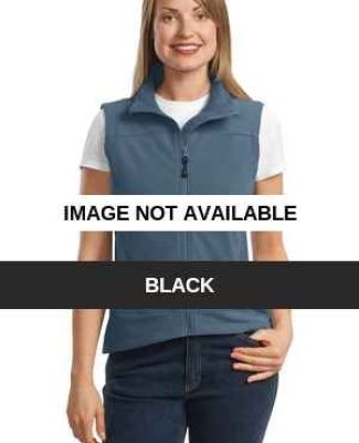 Port Authority Ladies Glacier Soft Shell Vest L796 Black