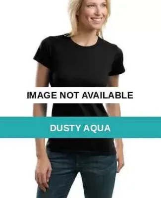 Port Authority Ladies Concept Crewneck Tee LM1001 Dusty Aqua