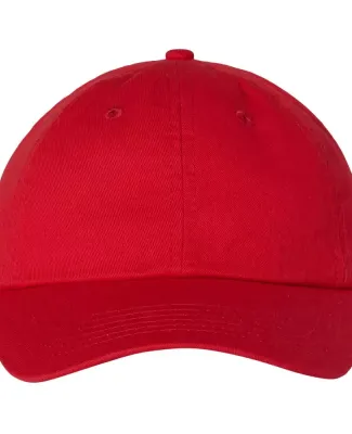 Valucap VC300 Adult Washed Dad Hat Red