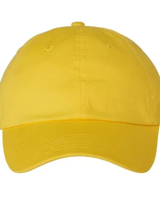 Valucap VC300 Adult Washed Dad Hat Yellow