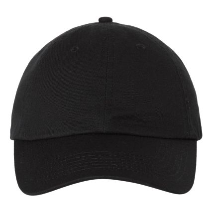 Valucap VC300 Adult Washed Dad Hat in Black