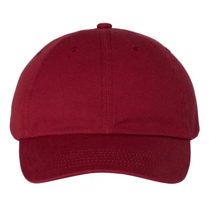 Valucap VC300 Adult Washed Dad Hat in Cardinal