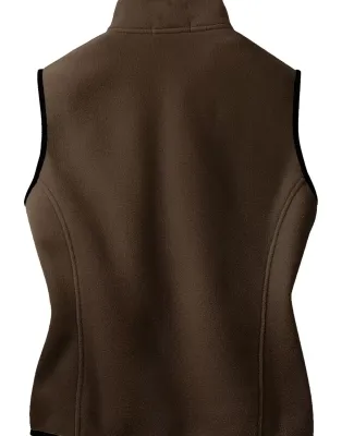 Port Authority Ladies R Tek Fleece Vest LP79 Brown