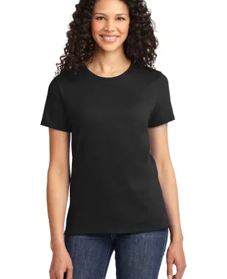 Port & Company Ladies Essential T Shirt LPC61 in Jet black