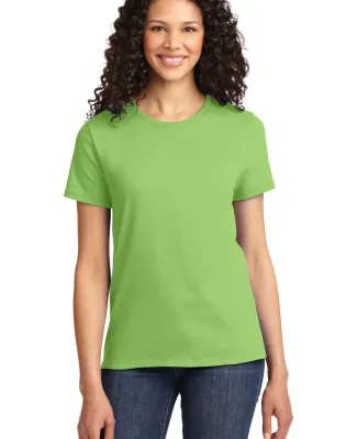 Port & Company Ladies Essential T Shirt LPC61 in Lime