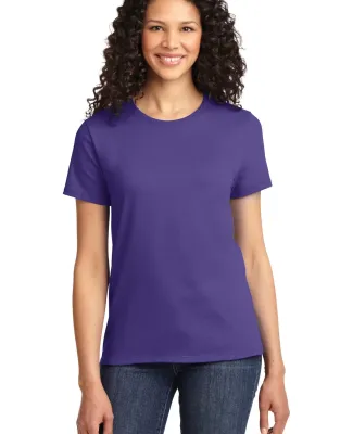Port & Company Ladies Essential T Shirt LPC61 in Purple