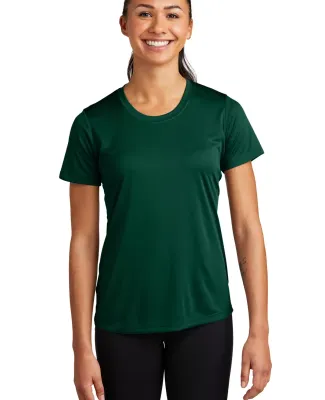 Sport Tek Ladies Competitor153 Tee LST350 in Forest green