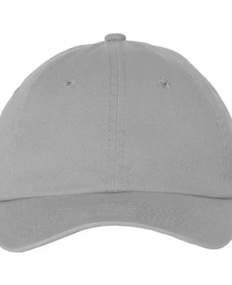 Valucap VC300Y Washed Twill Women/Youth Dad Hat Grey