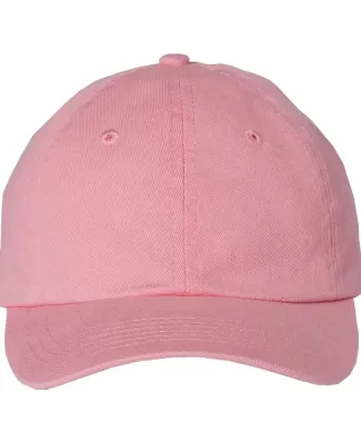 Valucap VC300Y Washed Twill Women/Youth Dad Hat Pink