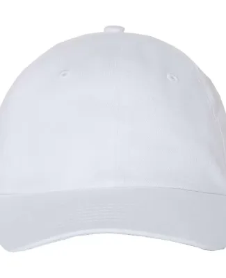 Valucap VC300Y Washed Twill Women/Youth Dad Hat White