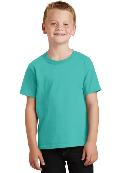 Port & Company Youth Essential Pigment Dyed Tee PC Peacock