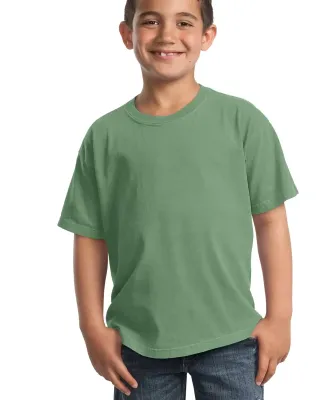 Port & Company Youth Essential Pigment Dyed Tee PC Safari