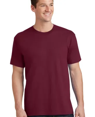 Port & Company PC54 5.4 oz 100 Cotton T Shirt  Cardinal
