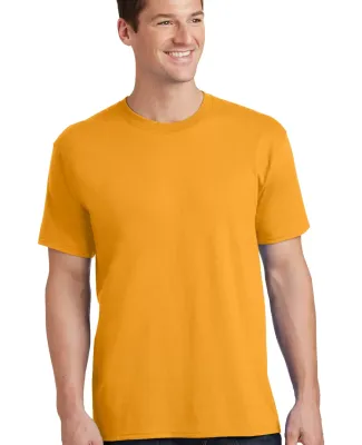 Port & Company PC54 5.4 oz 100 Cotton T Shirt  Gold