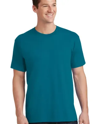 Port & Company PC54 5.4 oz 100 Cotton T Shirt  Teal