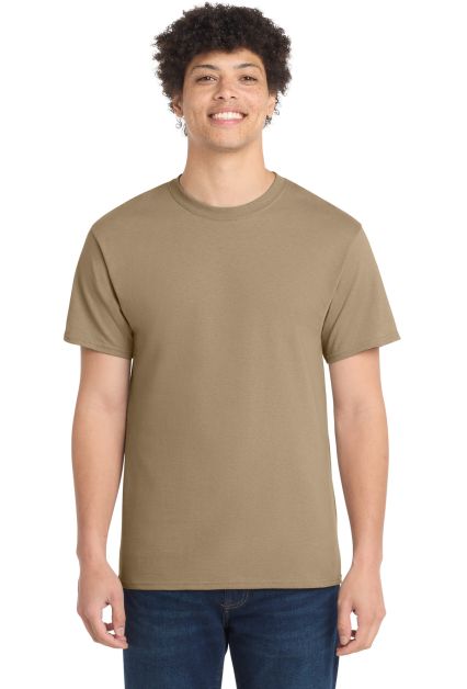 Port & Company PC54 Wholesale 5.4 oz Plain Cotton  in Sand