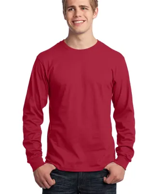 Port  Company Long Sleeve 54 oz 100 Cotton T Shirt Red