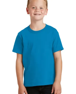 Port & Company Youth 5.4 oz 100 Cotton T Shirt PC5 Sapphire