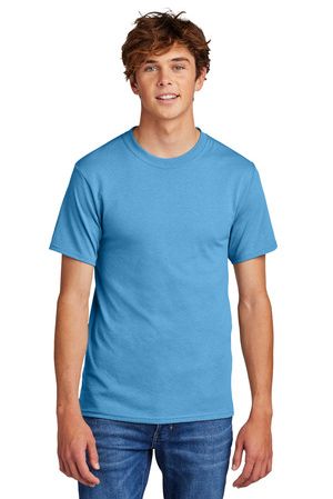Port Company 5050 CottonPoly T Shirt PC55 in Aquatic blue
