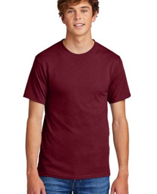 Port Company 5050 CottonPoly T Shirt PC55 in Cardinal